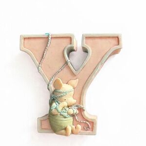 🧸2/30 Vintage Disney Classic
Winnie The Pooh Eeyore Ceramic
Alphabet Letter "Y”